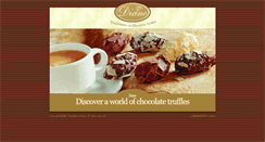 Desktop Screenshot of chocolateriediane.be