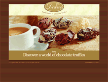 Tablet Screenshot of chocolateriediane.be